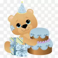 生日蛋糕剪贴画-生日
