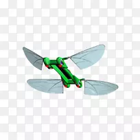 蝶形飞机仿生学机翼飞行-蝴蝶