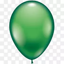 玩具气球绿色派对乳胶气球
