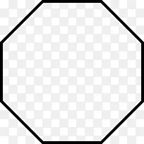 八角形正多边形剪贴画