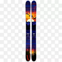 滑雪包扎自由滑雪板滑雪双尖滑雪