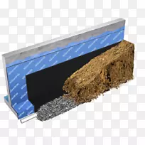 地下室防水基础建筑围护水