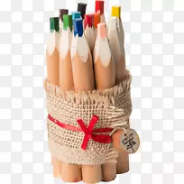 彩色铅笔蜡笔木蜡笔