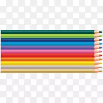 彩色铅笔纸绘图.铅笔