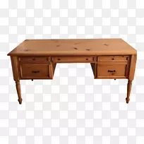 木材污渍抽屉-木制书桌