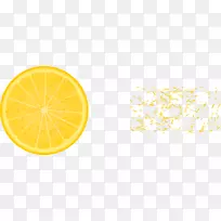 柠檬橙剪贴画-柠檬