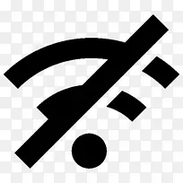 互联网接入计算机图标wi-fi用户-人