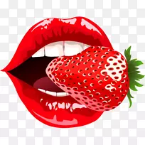 草莓口红口香糖-草莓