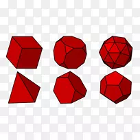 多面体三维空间多边形立方体形状