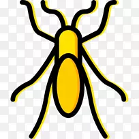 蜜蜂昆虫动画剪贴画昆虫