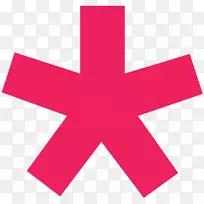 JavaScript徽标星号-www