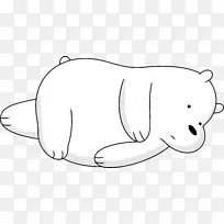 北极熊大熊猫可爱海象-北极熊