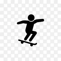 滑板、轮滑、滑冰运动.滑板