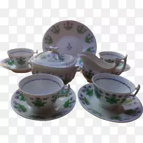 陶瓷咖啡杯茶具茶托陶器瓷