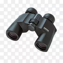 双目望远镜，宾得pcf wp ii照相机孔棱镜.双目