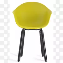 Eames躺椅家具eetkamerstoel塑料椅