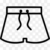 服装短裤裤子电脑图标剪贴画连衣裙