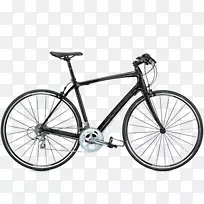 Trek自行车公司trek FX健身自行车混合自行车越野车芝加哥柳条公园自行车