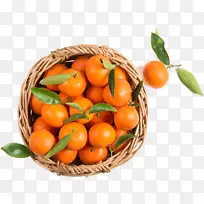 橘子花篮-桔子