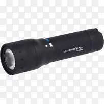 手电筒led lenser p7qc电池驱动lenser p7专业火炬450流明新升级p7 lenser h5手电筒
