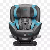 婴儿和幼童汽车座椅Evenflo凯旋lx Evenflo致敬5敞篷车座椅