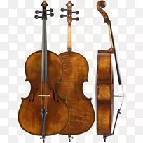 Amati小提琴低音大提琴乐器小提琴