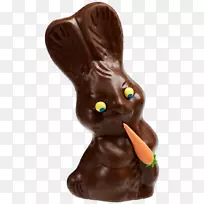 复活节兔子巧克力兔子软糖巧克力