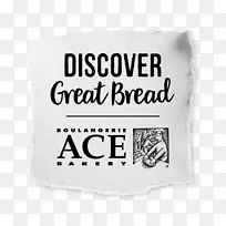Ace烘焙牛角面包-amann面包-面包店标志