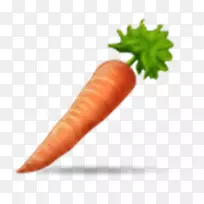 Emojipedia社交媒体胡萝卜堆的香波表情符号