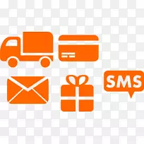 包裹递送服务-电子商务短信-电子邮件