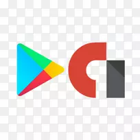 GooglePlay徽标应用商店-谷歌