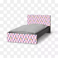 床框床垫床单图案床垫