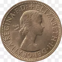 英国英镑半便士硬币-英国