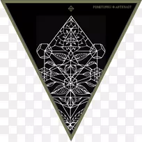 对称神圣几何柏拉图式立体三角形-三角形