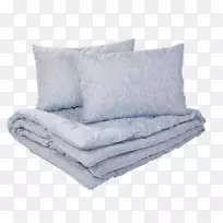 毛毯枕头被褥羽绒毛巾枕头