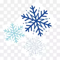 雪花素描-雪花