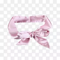 蝴蝶结缎带服装配件粉红色m-腰带