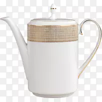 茶壶肉汁船咖啡韦奇伍德酱咖啡壶