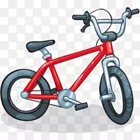 自行车踏板自行车车轮自行车马鞍自行车车架自行车车把.BMX