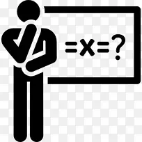 数学计算机图标教育剪辑艺术.数学