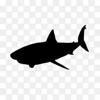 大白鲨剪贴画-长城剪影