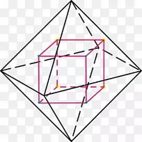 柏拉图式立体多面体二次性八面体立方体