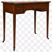 桌上写字桌秘书桌伴桌-古董桌