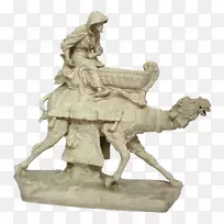 奥地利阿姆芙拉雕像阿拉伯骑手-贝都因人