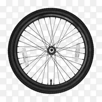 固定齿轮自行车车轮单速自行车