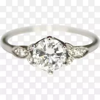 婚戒订婚戒指红宝石戒指