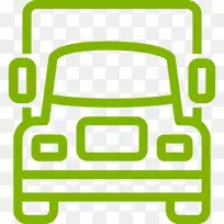 小货车电脑图标半挂车