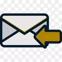 电子邮件转发计算机图标弹跳地址发送邮件-电子邮件