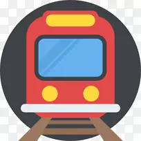 铁路运输列车电脑图标剪辑艺术列车