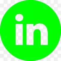 社交媒体LinkedIn Facebook公司计算机图标.社交媒体